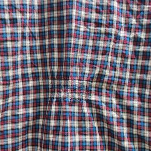 Papaya Checkered Shirt Half Sleeve (Women's)