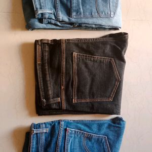 Men Denim Jeans (3 Pcs)