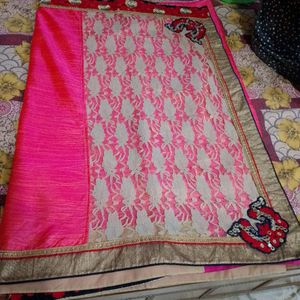 New Saree One Time Used Only