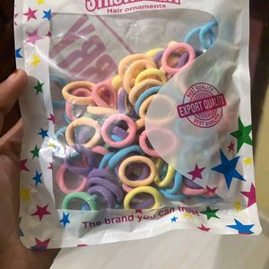 Baby GirlsRubber Band100 Rubber Band (Multicolor)