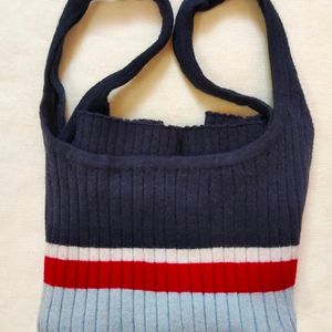 Stripe Crop Top