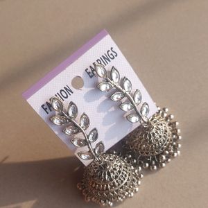 Silver Drop Earrings