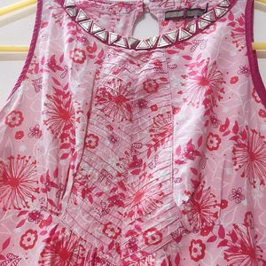 Pink Short Kurti