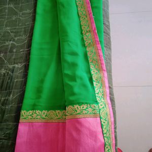 Light Green Saree