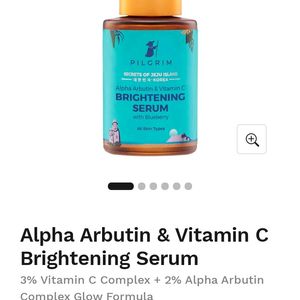 Pilgrim Alpha Arbutin & VitaminC Brightening Serum