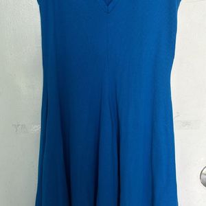 Zara blue mini dress