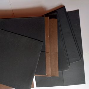 A5 Size Brown Black Envelopes Set