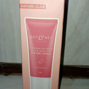 Dot & Key Strobe Cream Watermelon