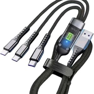 3-in-1 Super Fast Charging Cable 100w