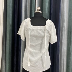 White Cotton Top