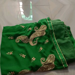 Green Savan Saree