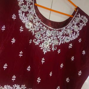 Three Piece Blouse Lengha With Jacket