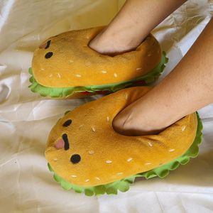 Hamburger Room Slippers