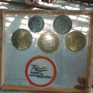 75 Amrit Mahotsav Frame Collection Coin