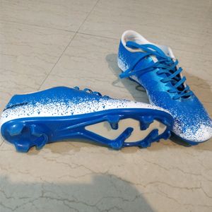 Blue & White Football Shoes Anza Ultra UK 7/IND 6