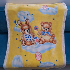 Cartoon Baby Reversible Blanket For Winters