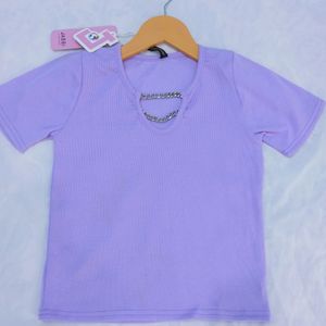 Crop Top Lavender