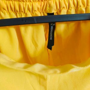 Bright Yellow Trousers/Palazzo (M/32)