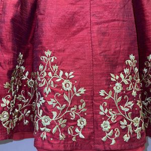 NEERU’S PARTY GOWN MAROON