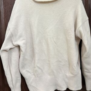 Beige Coloured Sweater-L/XL Size