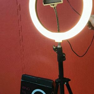 Ring Light 10 inch With 7 Feet Adjustable Stand