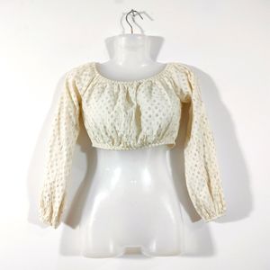 Cream Casual Top (Women's)