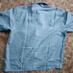 Formal Sky-blue Shirt