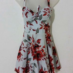 MINI FLARED DRESS