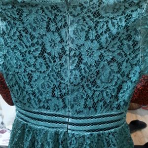 Green Lace Dress