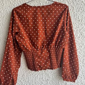 Polka Dots Top From ZUDIO