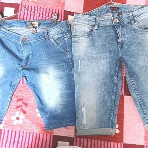 Blue Jeans Shirts 2x Pieces