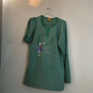 Green T-shirt