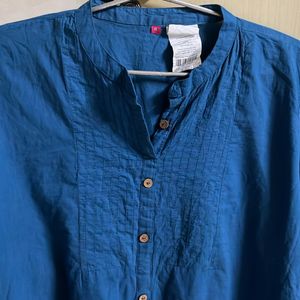 Blue Short Kurti