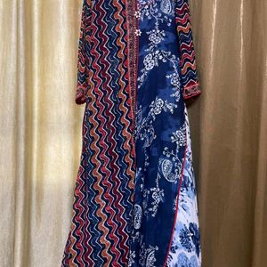 Triple Layered Ethnic Gown