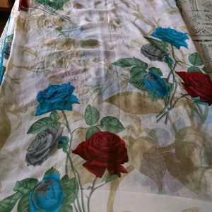 Soft Georgette floral Saree