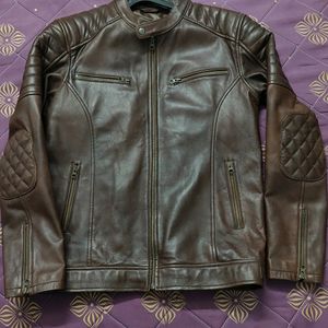 Pure Goat Leather Hand stitched Jacket