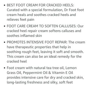 Dr. Foot Care Cream