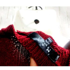 Woolen Sweater Dress For women's