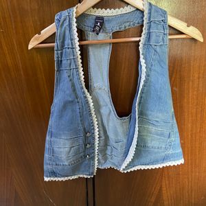 Denim Waistcoat