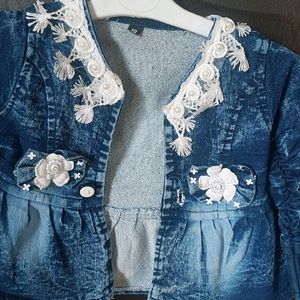 1 Year Girl Denim Dress