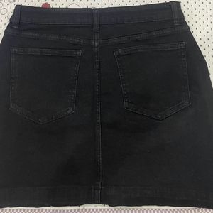 Denim Short Skirt