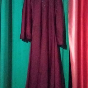 Rust Color Abaya