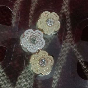 Hijab Magnet Stone Pin