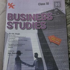 Business Studies (R.K .Singla) CLASS 11