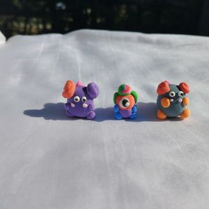 Handmade Polymer Clay Figures Any Four