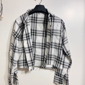 Crop Chex Shirt