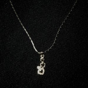 Siver Chain With Locket