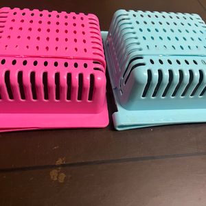 Set of 2 Expandable Fridge Basket