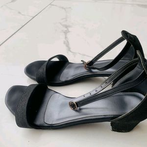 Marc Loire Black Block Heels