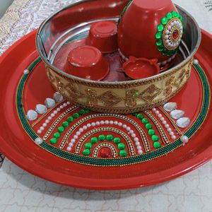 Karwa Thali Set